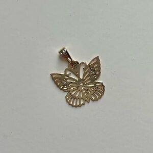 Gold over sterling pendant